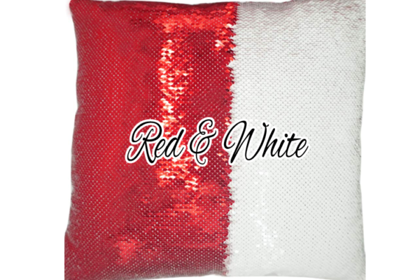 Pillow Mermaid Sequin Flip Suare 16" x 16"