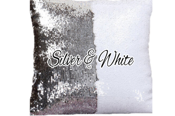 Pillow Mermaid Sequin Flip Suare 16" x 16"