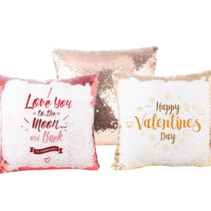 Pillow Mermaid Sequin Flip Suare 16" x 16"