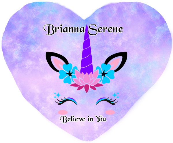 Unicorn Pillow Linen Personalized - Heart