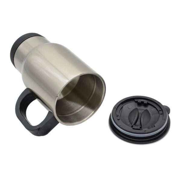 Travel Mug Stainless Steel Silver 14oz