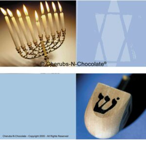 Candy Wrapper - Hanukkah Sights